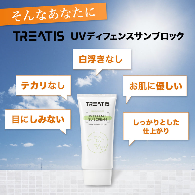 TREATIS(トリティス)】日焼け止め UVディフェンスサンブロック 60ml