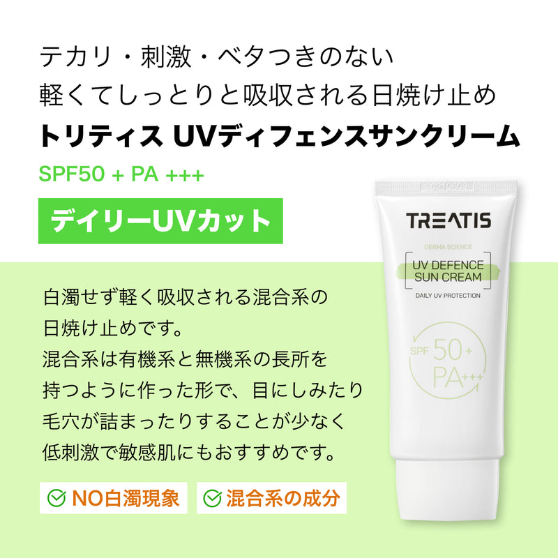TREATIS(トリティス)】日焼け止め UVディフェンスサンブロック 60ml