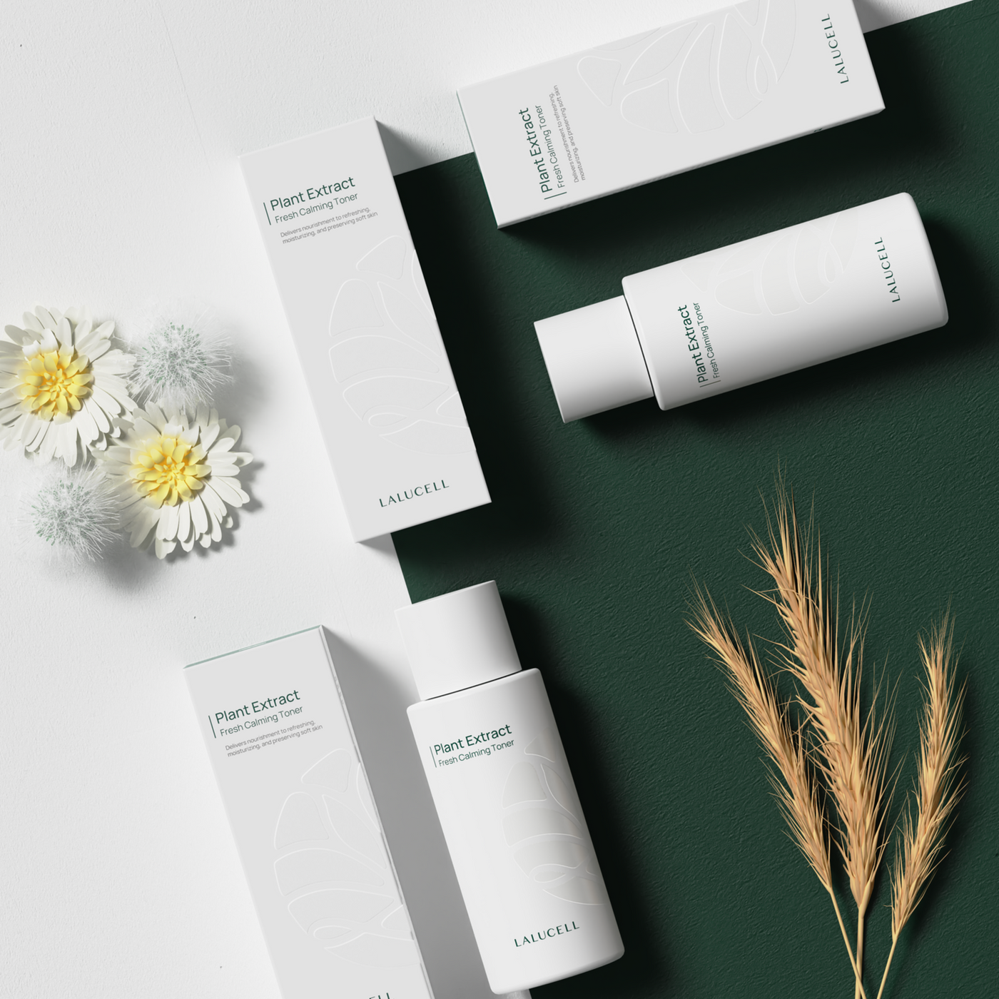 LALUCELL】植物エキスフレッシュカーミングトナー 200ml – K Village